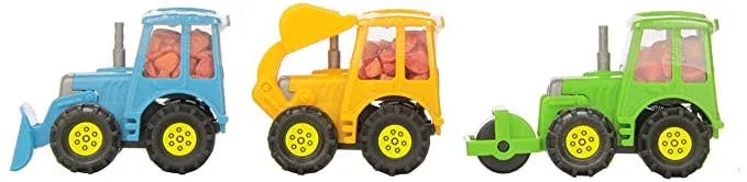 Kidsmania Bulldozer Gum Nuggets .25oz - 12ct