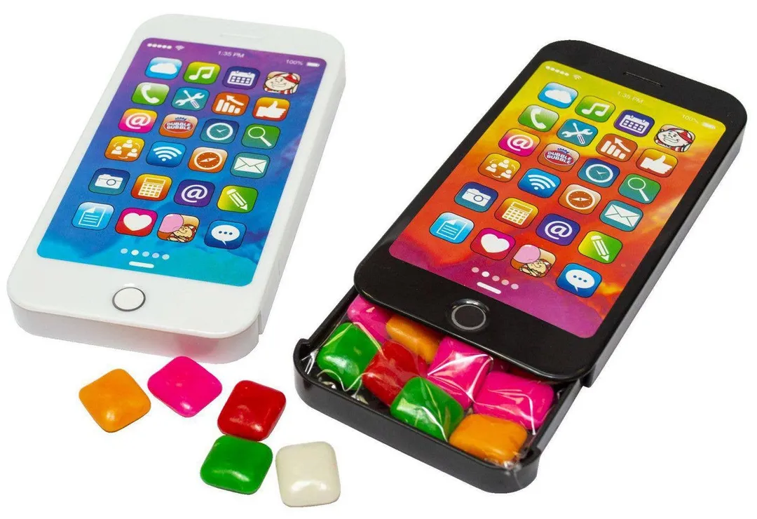Kidsmania Mi-Phone with Dubble Bubble Gum .71oz  - 12ct