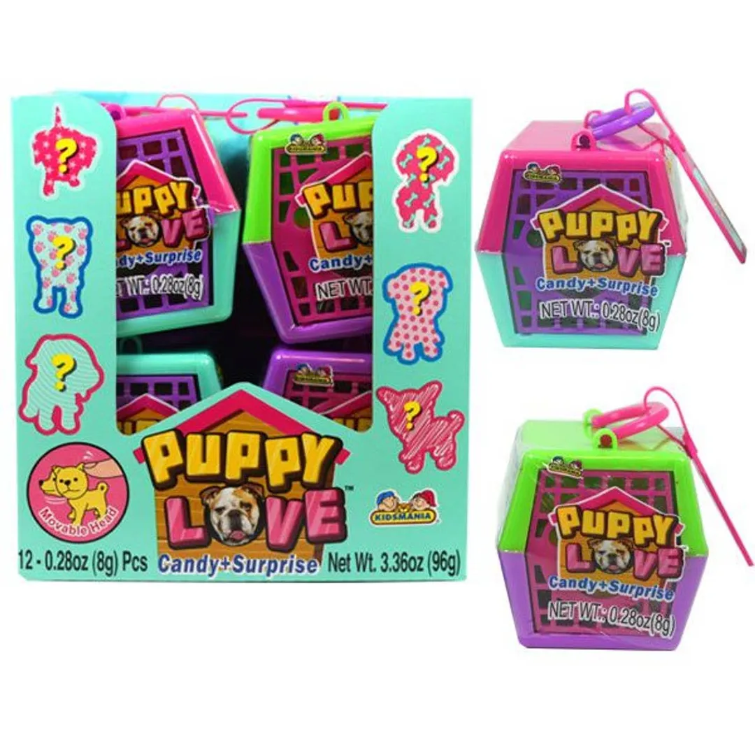 Kidsmania Puppy Love Candy  0.28oz - 12ct