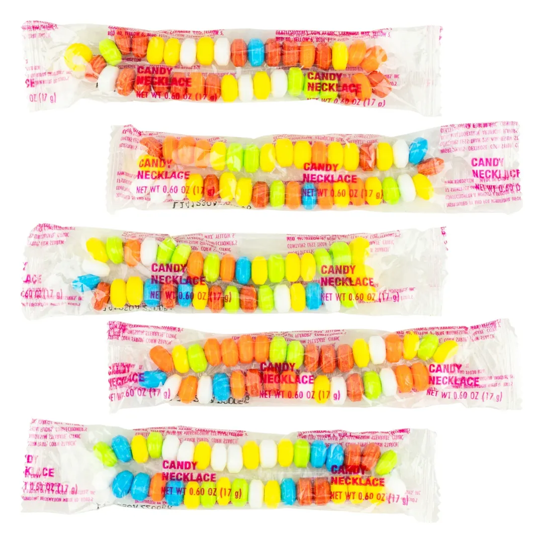 Koko's Candy Necklace Wrapped Bulk - 1000ct