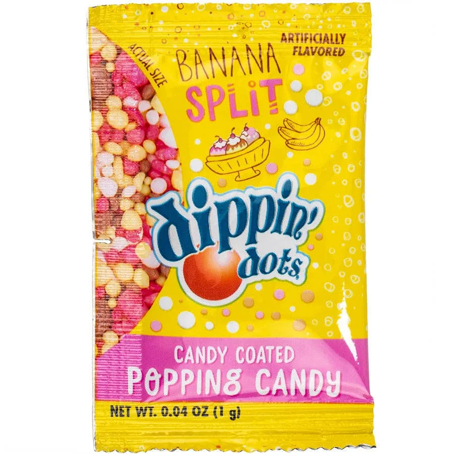 Koko's Dippin' Dots Coated Popping Candy Bulk  .03oz - 1000ct