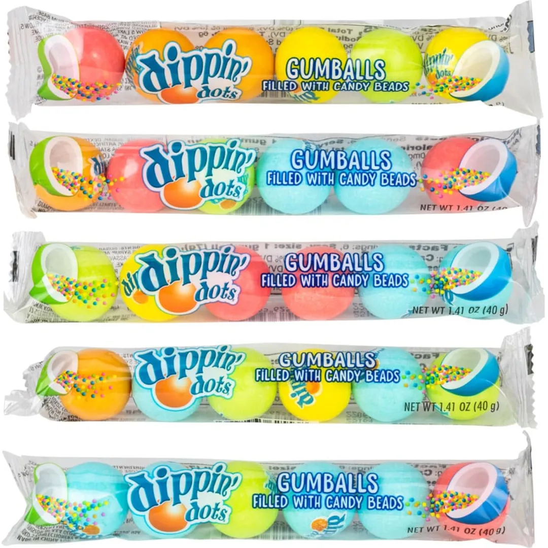 Koko's Dippin' Dots Filled Gumballs  1.43oz - 288ct