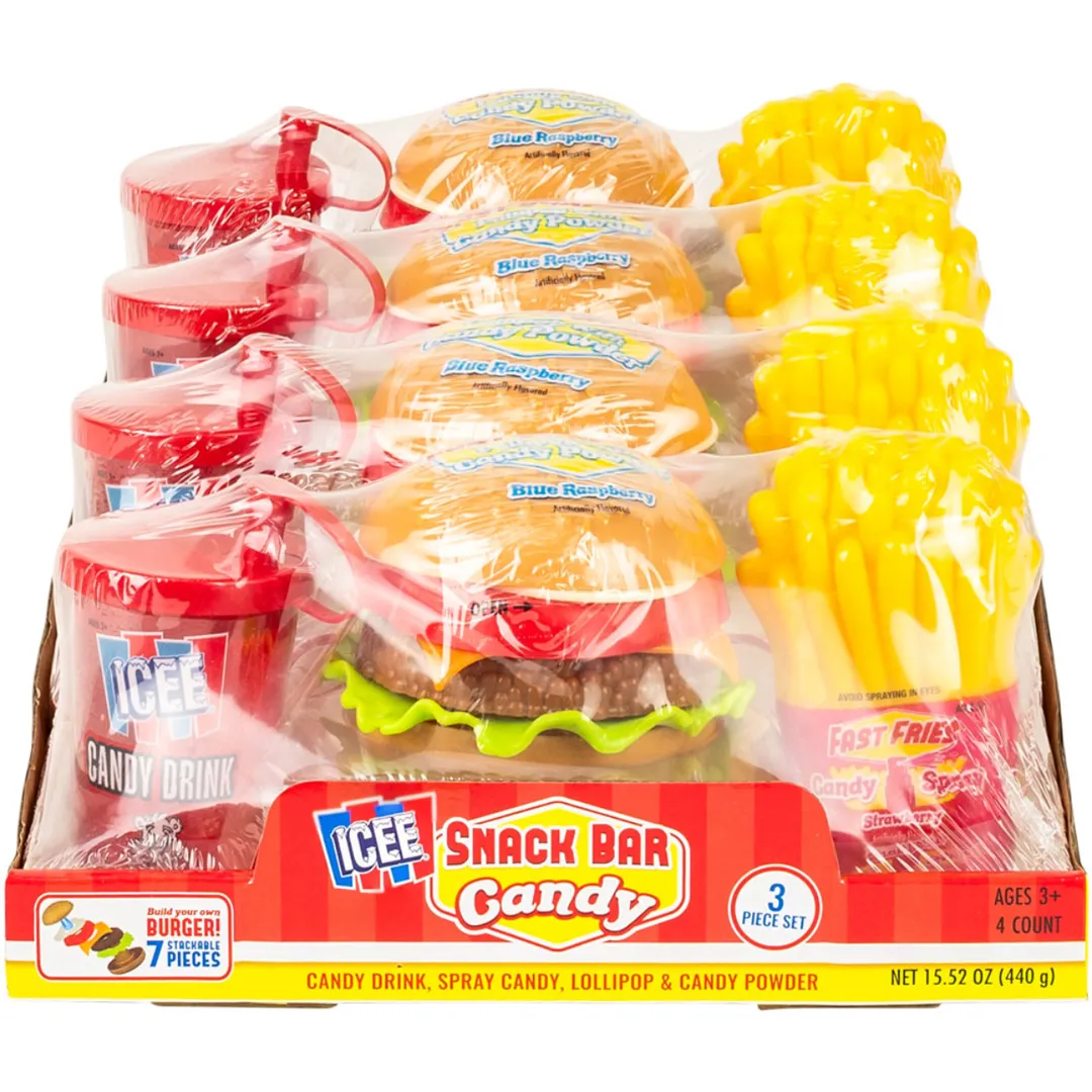 Koko's Icee Snack Bar Candy 3.88oz - 8ct