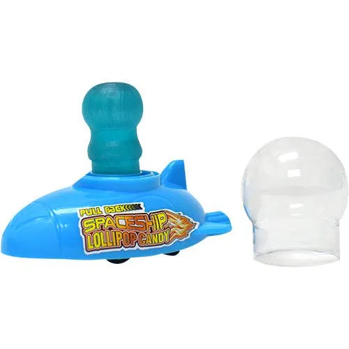 Koko's Pull-Back Spaceship Lollipop 0.52oz - 96ct
