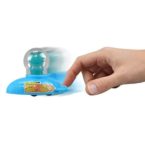Koko's Pull-Back Spaceship Lollipop 0.52oz - 96ct