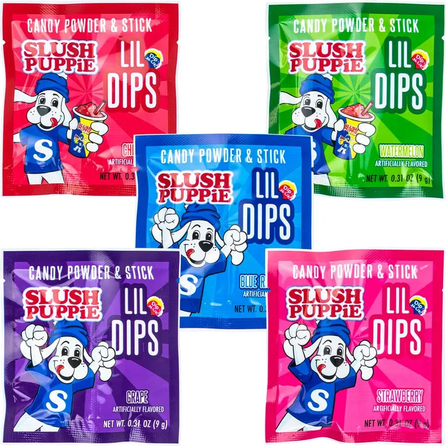Koko's SLUSH PUPPiE Lil Dips Candy Powder & Stick 0.31oz