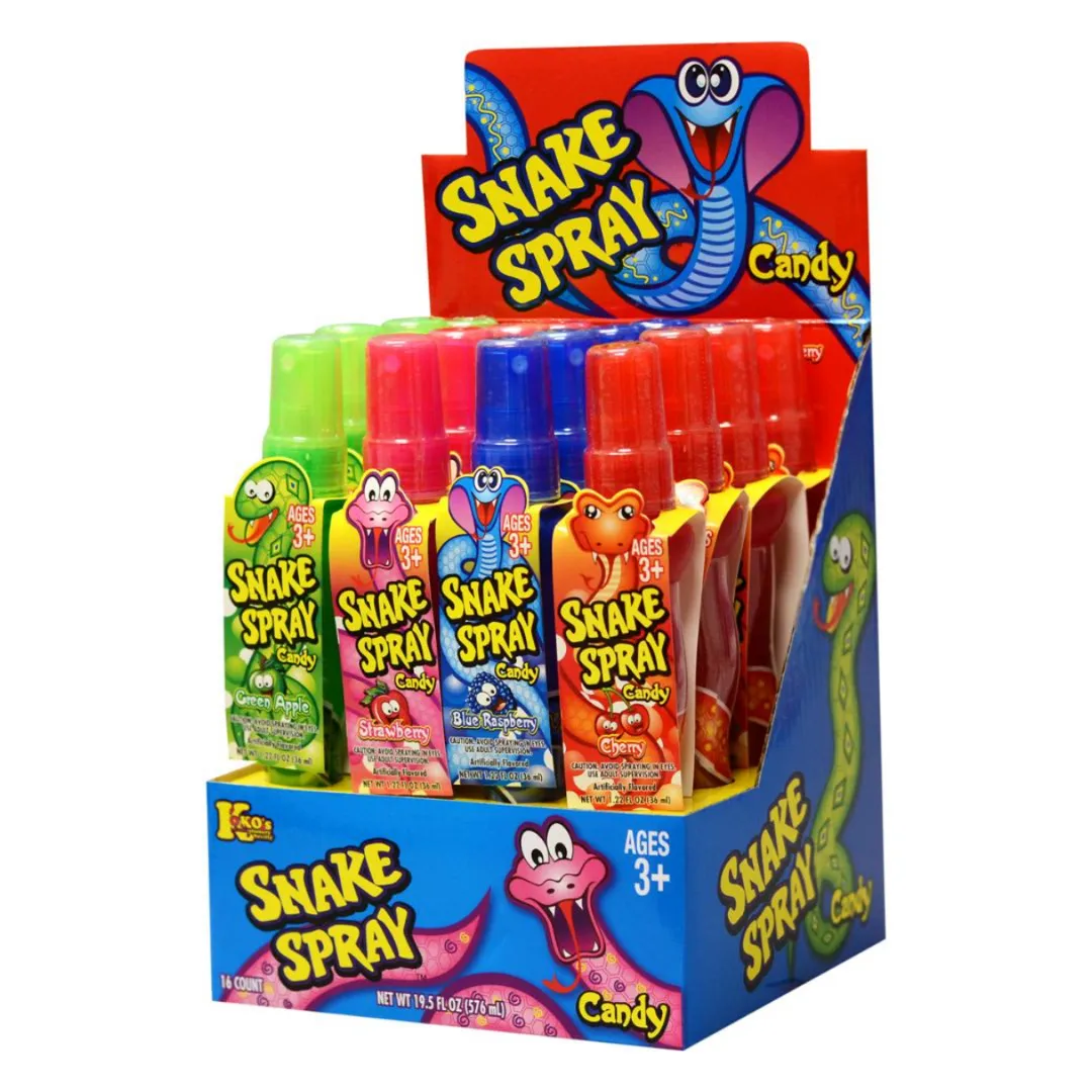 Koko's Snake Spray Candy 36ml - 12ct