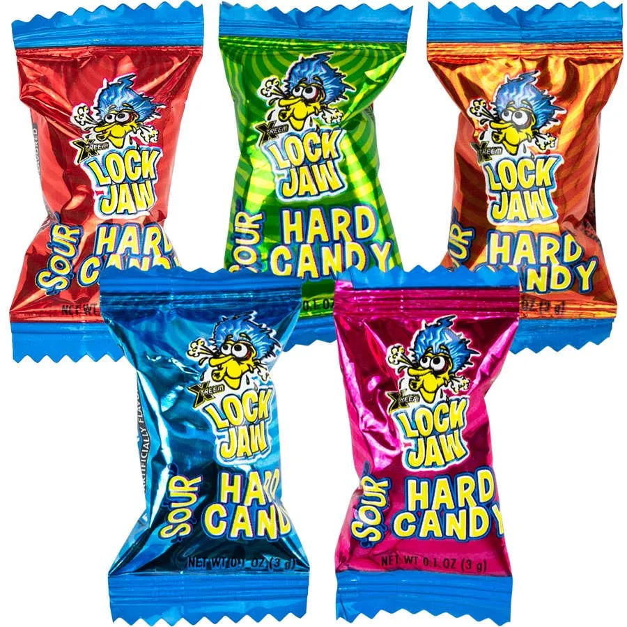 Koko's Xtreme Lock Jaw Sour Hard Candy Bulk .10oz - 864ct