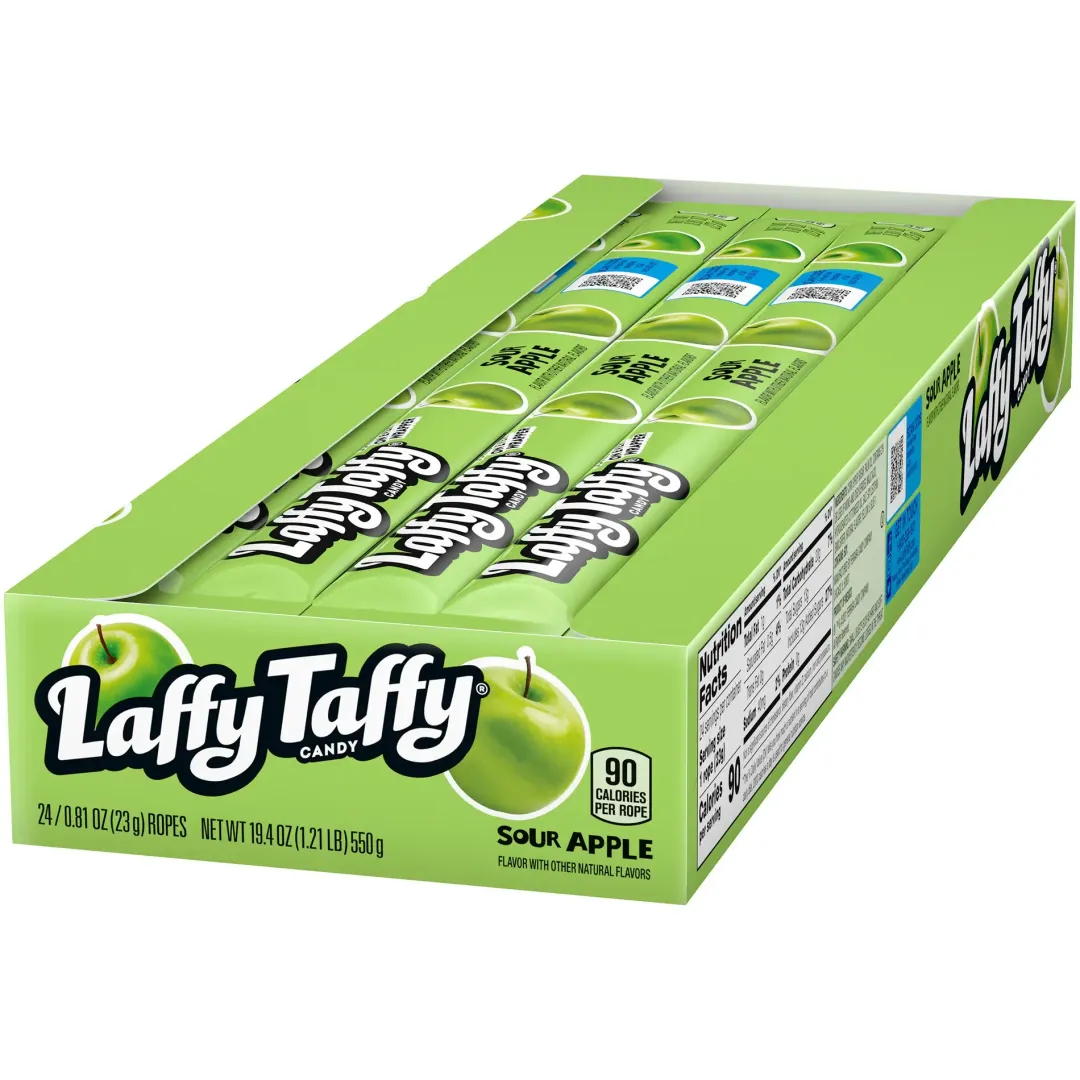 Laffy Taffy Rope Apple 0.81oz - 24ct
