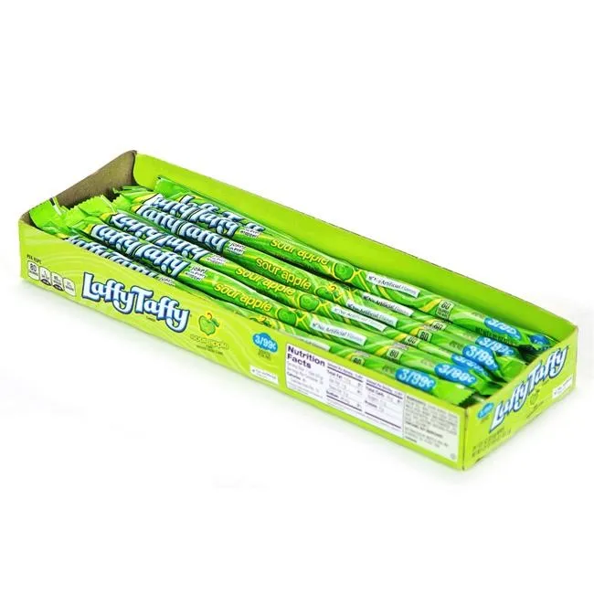 Laffy Taffy Rope Apple 0.81oz - 24ct