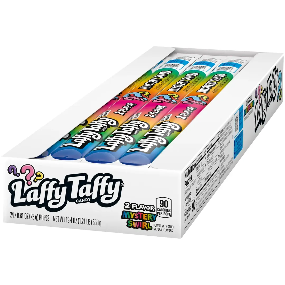 Laffy Taffy Rope White Mystery .81oz - 24ct