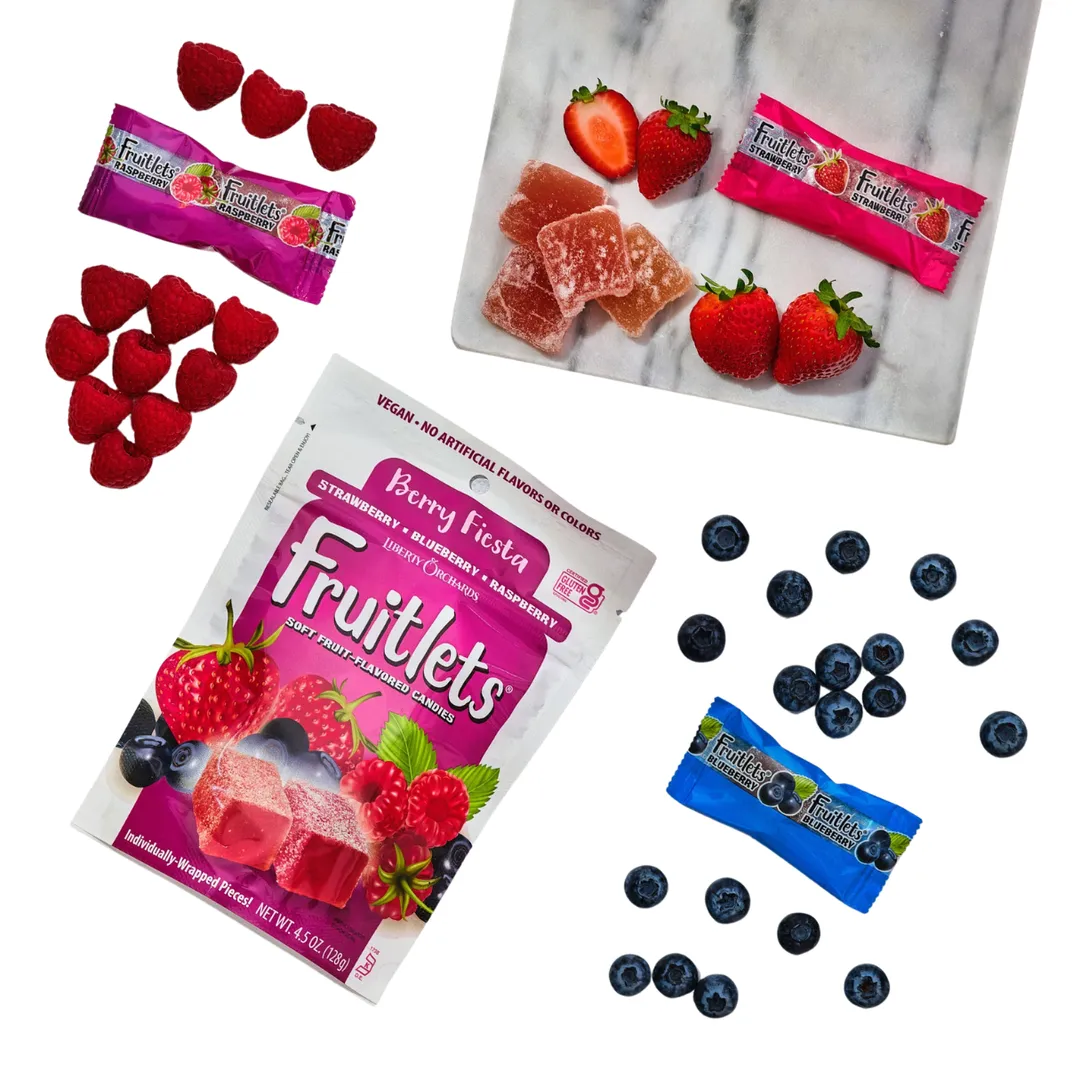 Liberty Orchards Berry Fiesta Fruitlets Peg Bag 4.5oz - 9ct