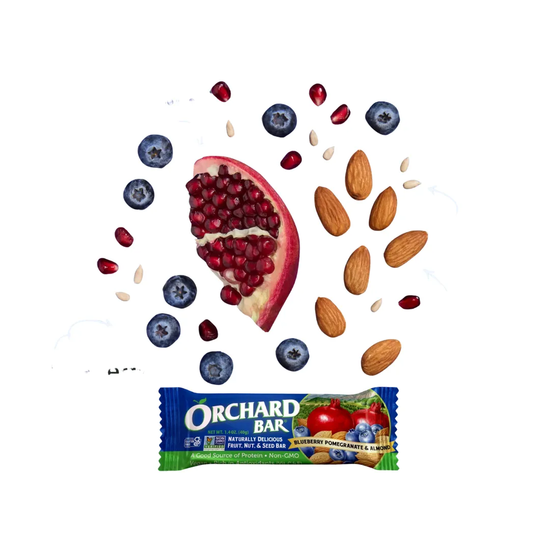 Liberty Orchards Blueberry Pomegranate & Almond Carton 1.4oz - 9/12ct