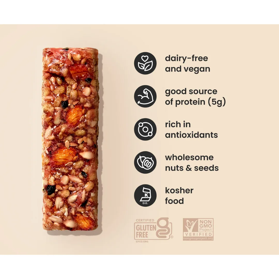 Liberty Orchards Blueberry Pomegranate & Almond Carton 1.4oz - 9/12ct