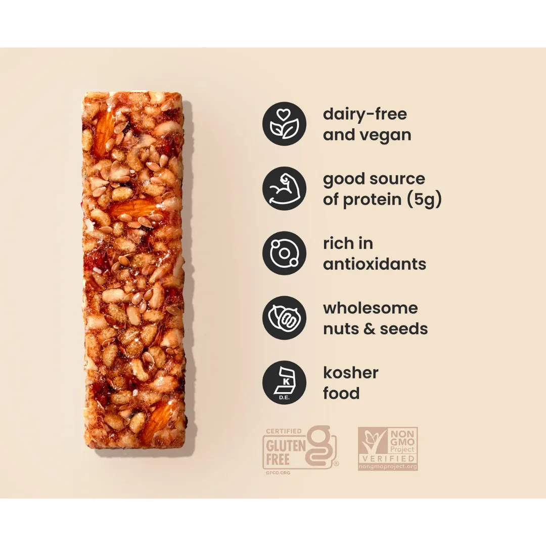 Liberty Orchards Cherry Almond Crunch Carton 1.4oz - 9/12ct