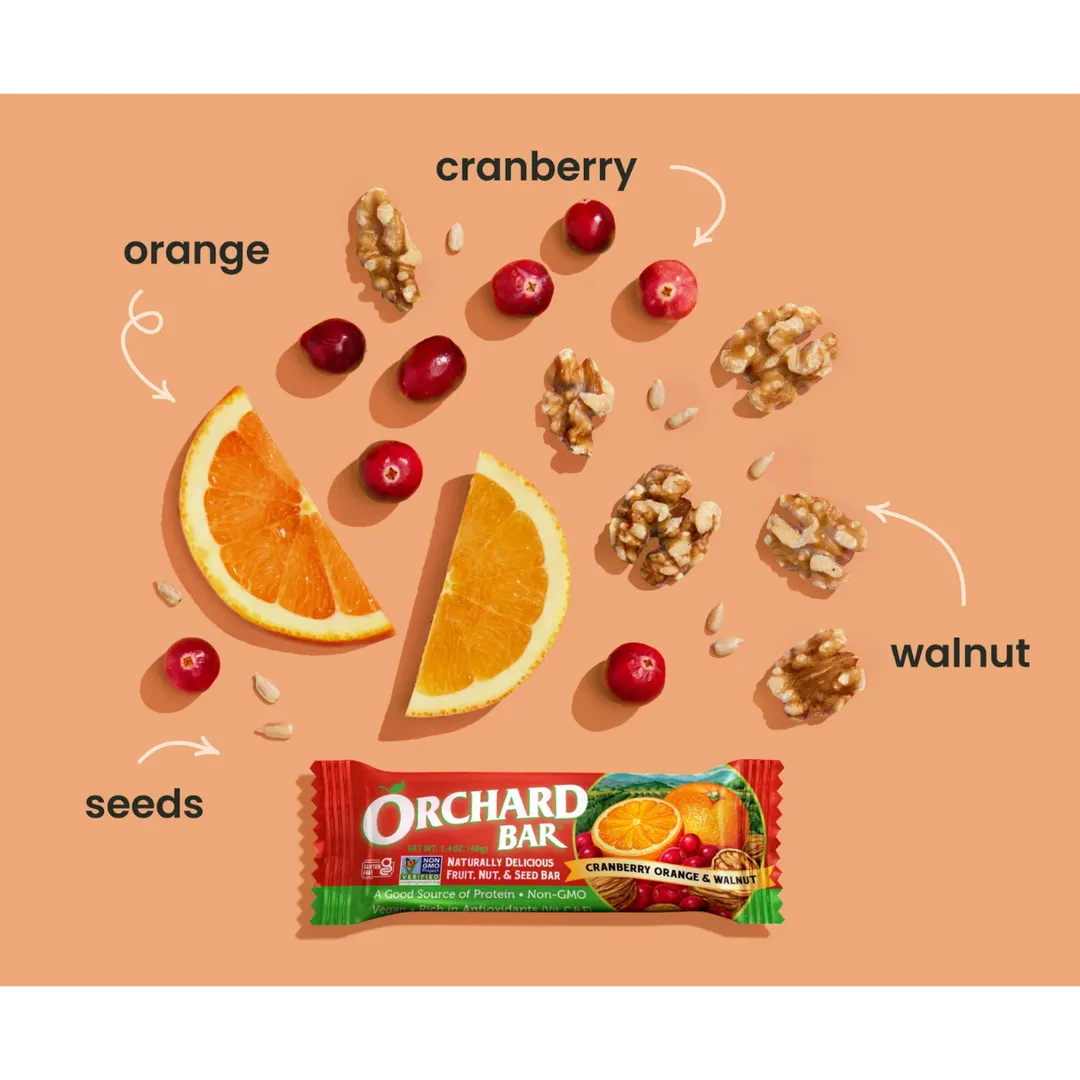 Liberty Orchards Cranberry Orange & Walnut Carton 9/12ct	1.4oz