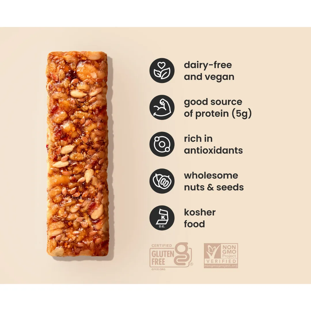 Liberty Orchards Cranberry Orange & Walnut Carton 9/12ct	1.4oz