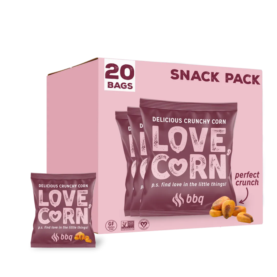 Love Corn Barbeque 0.7oz - 100ct