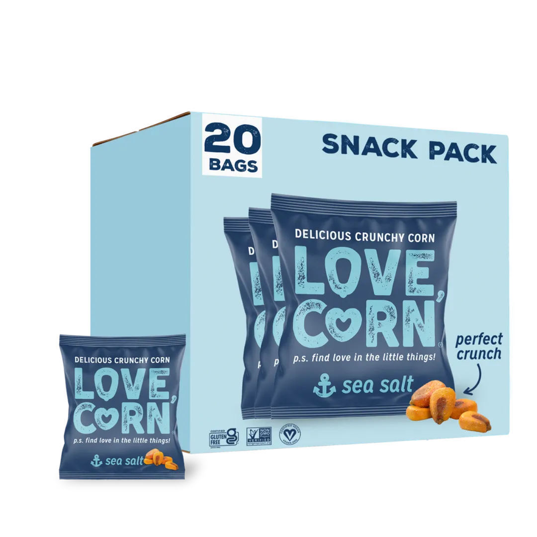 Love Corn Sea Salt  0.7oz - 100ct
