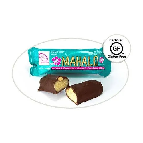 Mahalo Vegan Candy Bars 2.1oz - 12ct