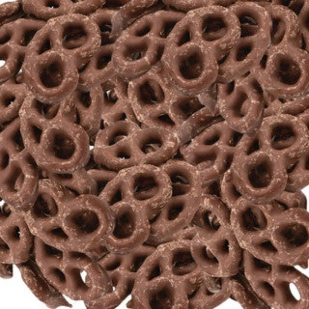 Milk Chocolate Covered Pretzels Bulk - 15lb