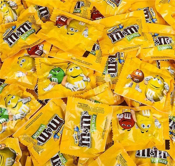 M&M's Bulk Fun Size Peanut 23lb