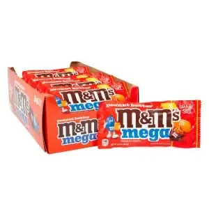 M&M's Mega Peanut Butter Share Size 2.83oz - 24ct