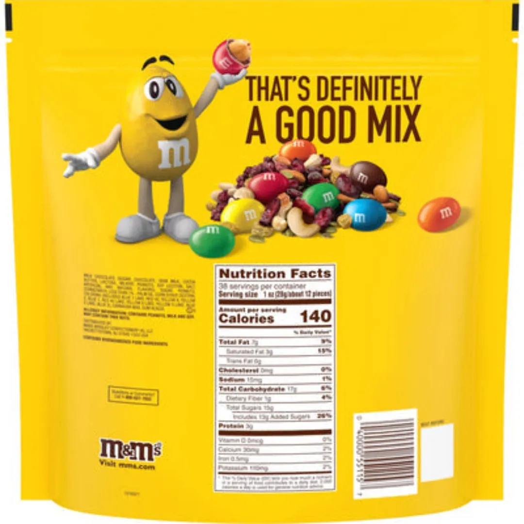 M&M's Peanut Bag  38oz - 3ct