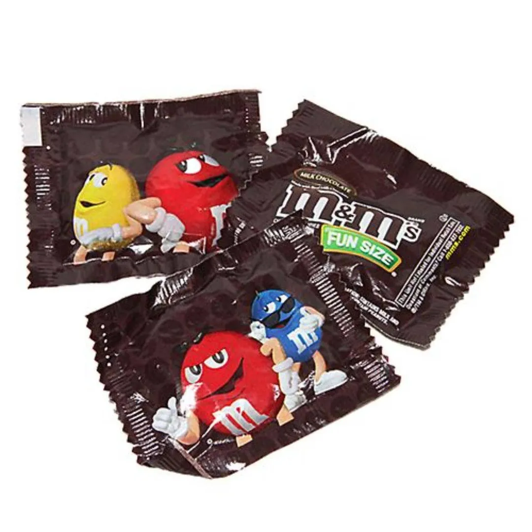 M&M's Plain Fun Size Bulk - 20lb
