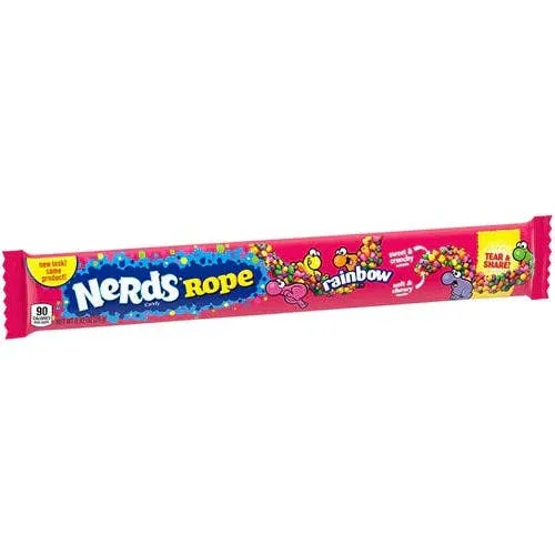Nerds Rope Original Rainbow .92oz - 24ct
