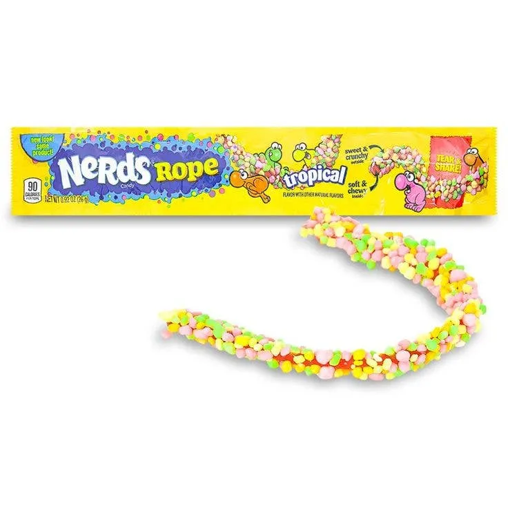 Nerds Rope Tropical .92oz - 24ct