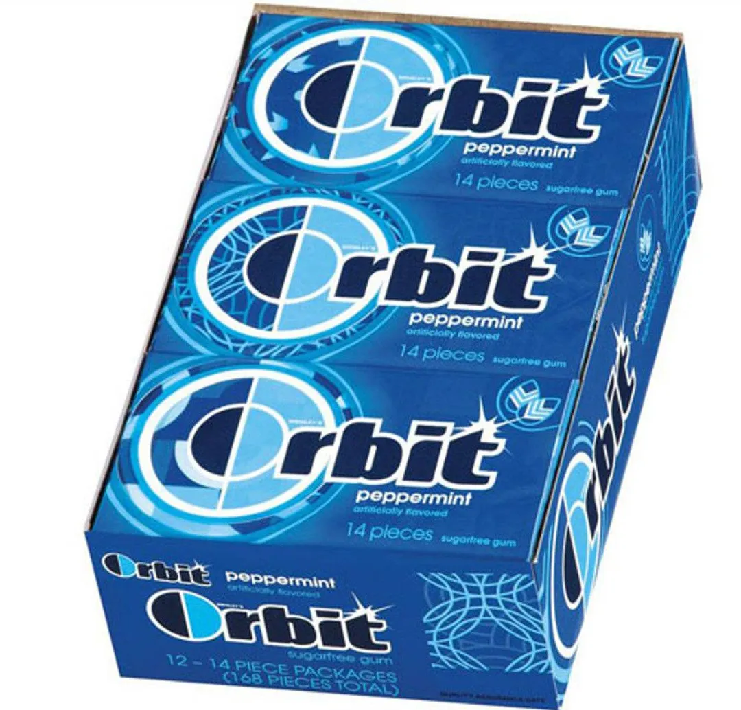 Orbit Gum Peppermint - 12ct