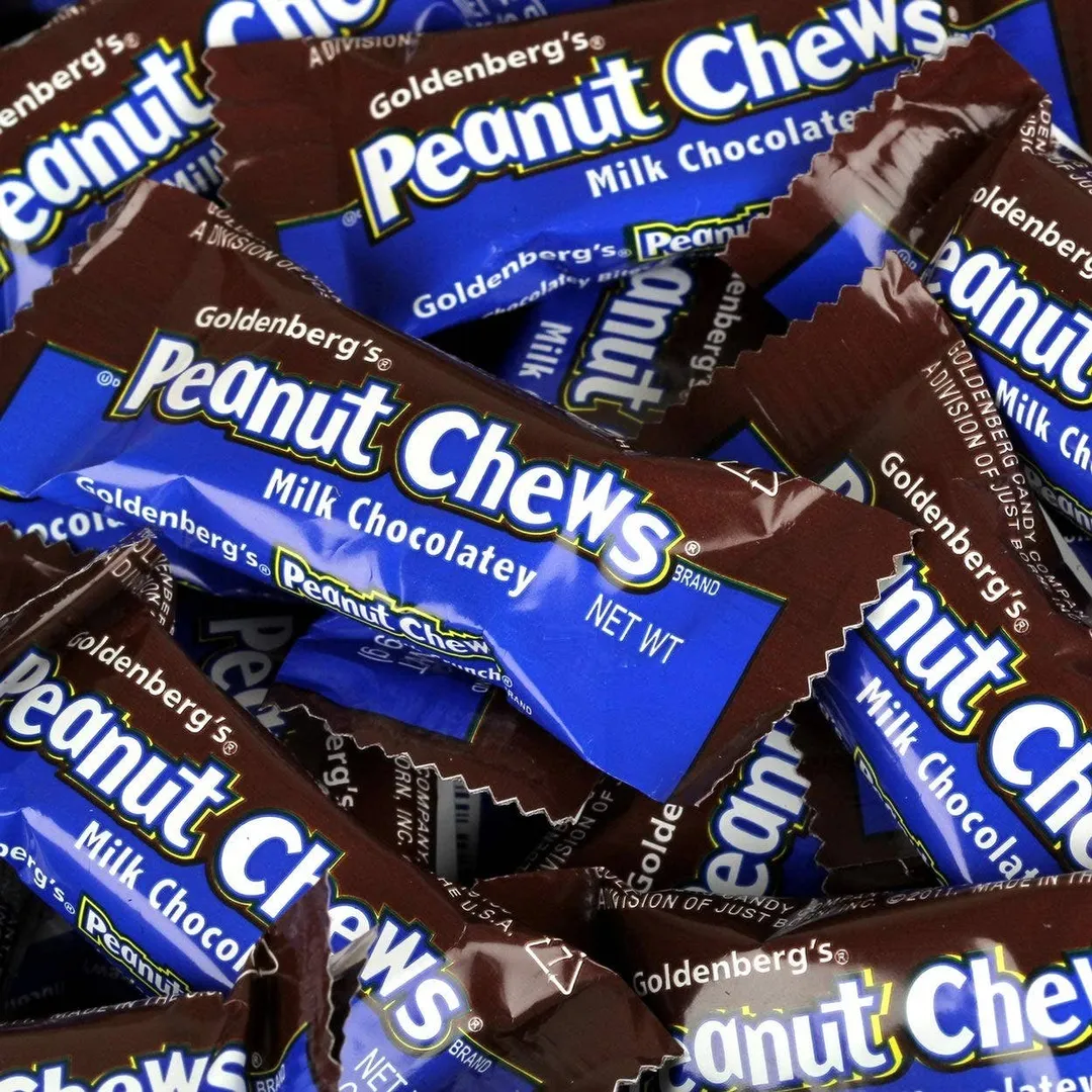 Peanut Chews Milk Chocolate 4.5lb - 225ct