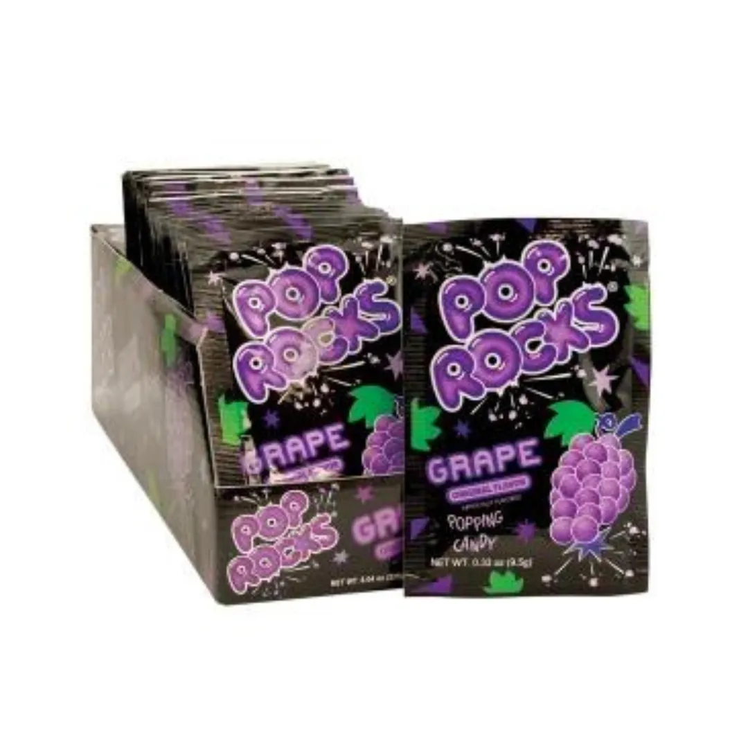 Pop Rocks Grape Popping Candy 0.33oz – 24ct