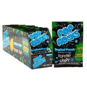 Pop Rocks Tropical Punch Popping Candy 0.33oz – 24ct