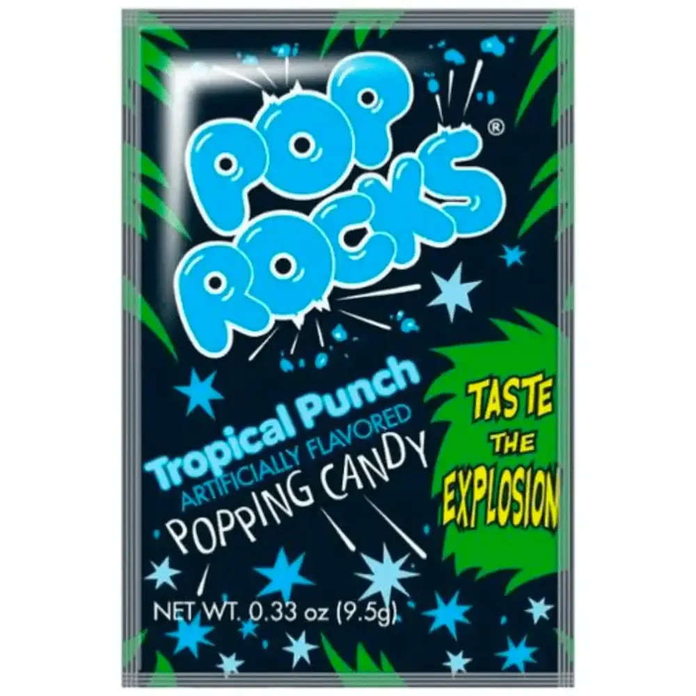 Pop Rocks Tropical Punch Popping Candy 0.33oz – 24ct