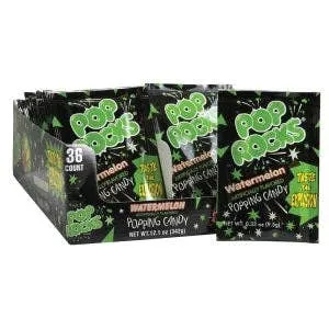 Pop Rocks Watermelon Popping Candy 0.33oz – 24ct