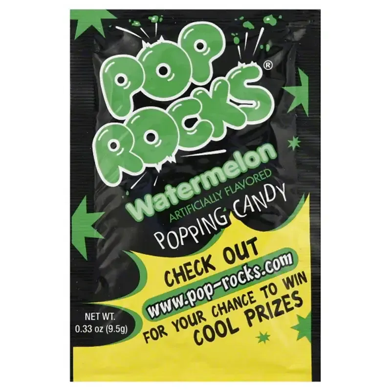 Pop Rocks Watermelon Popping Candy 0.33oz – 24ct