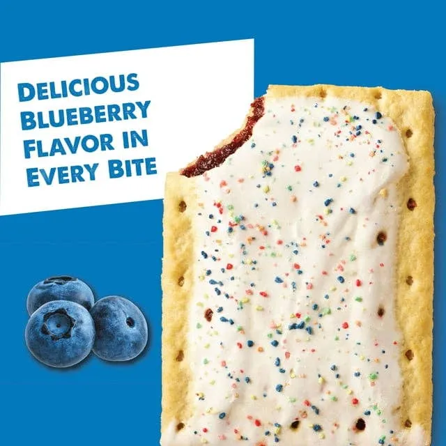Pop Tarts Frosted Blueberry 3.67oz - 6ct