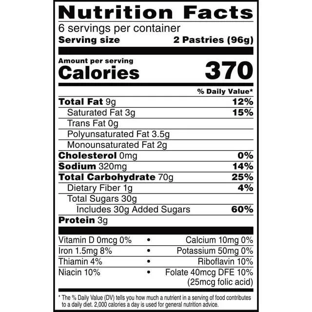 Pop Tarts Frosted Strawberry 3.67oz - 6ct