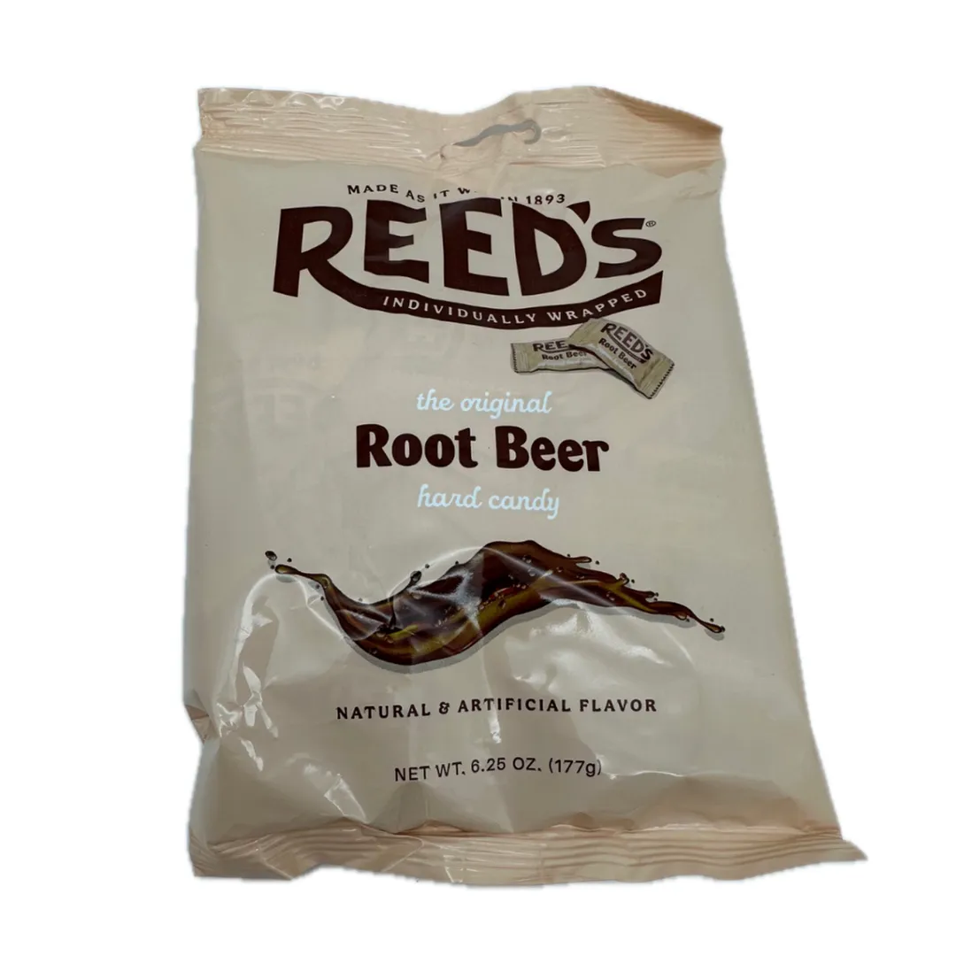 Reed's Root Beer Hard Candy  6.25oz - 12ct