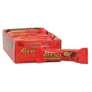 Reese's Nutrageous Candy Bar 1.66oz - 18ct
