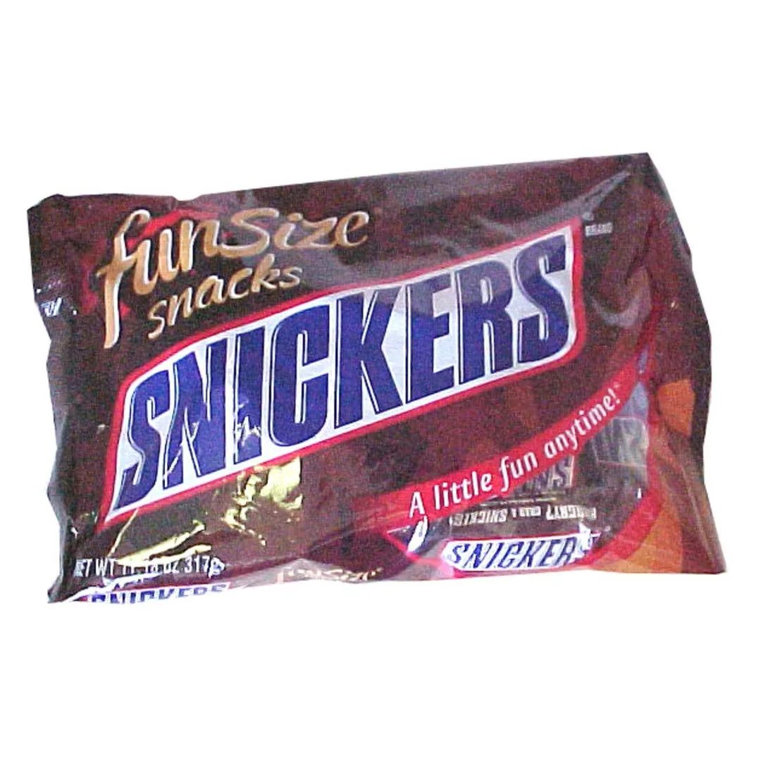 Snickers Snack Size Candy Bars 10.59oz - 12ct