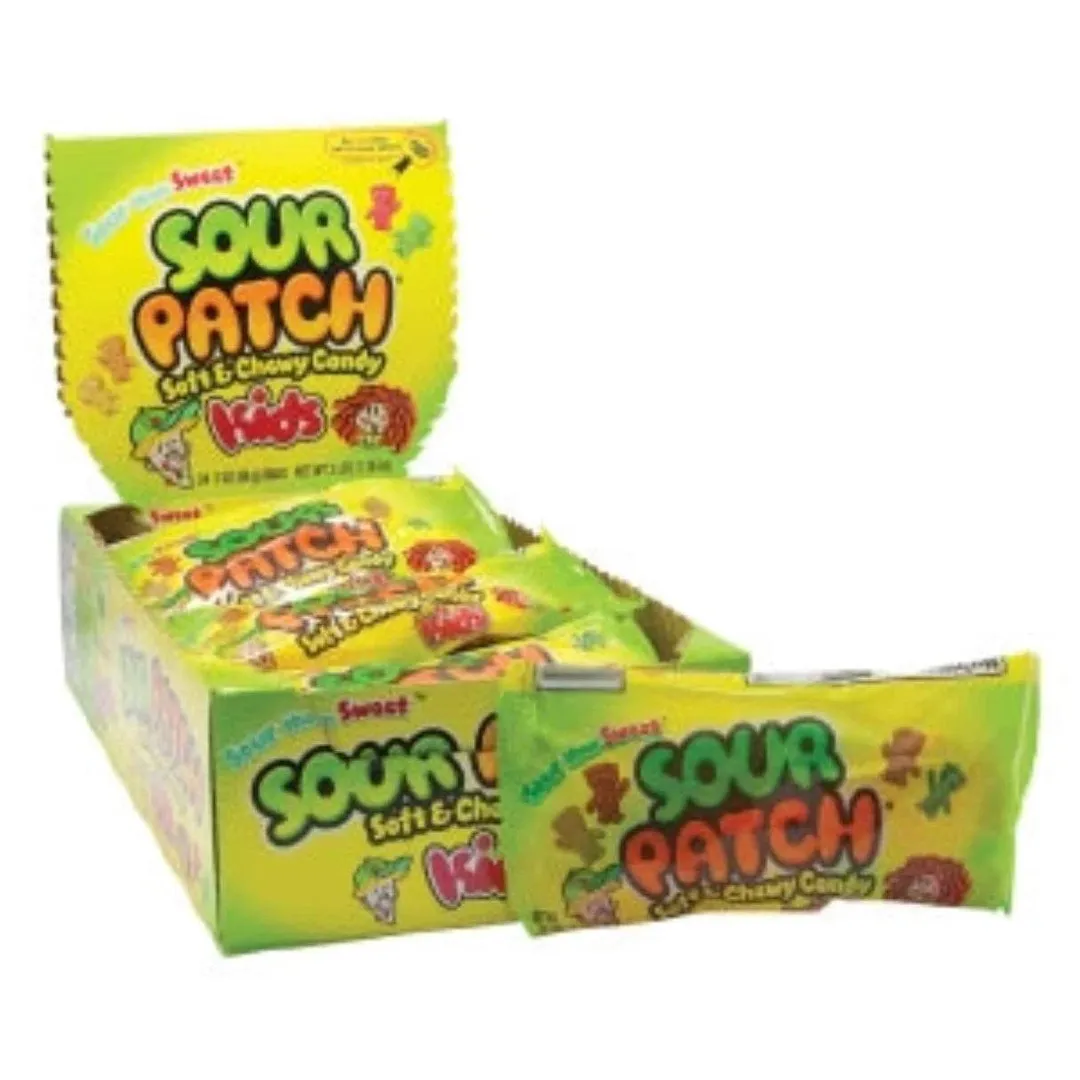Sour Patch Kids Soft & Chewy Candy 2oz - 24ct