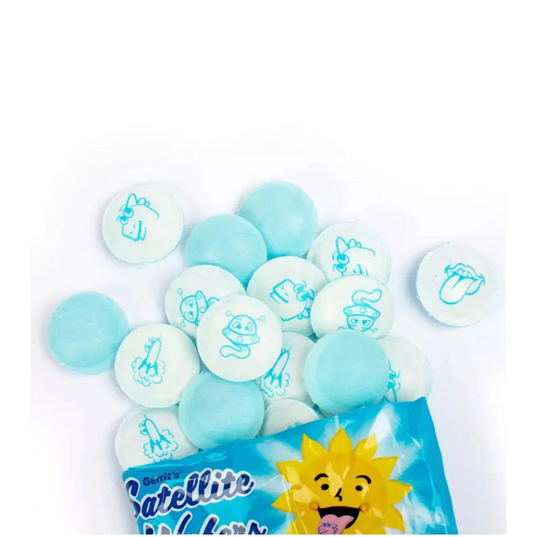 Sour Satellite Wafers Blue Raspberry 1.27oz - 12ct