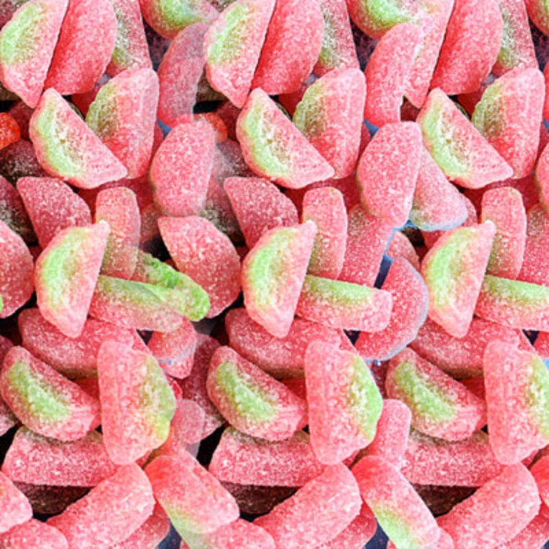 Sour Watermelon Slices Bag - 5lb