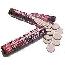 Spangler Necco Chocolate Wafers Roll 2oz - 24ct