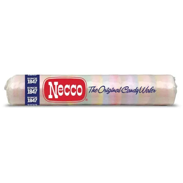 Spangler Necco Wafers Assorted Flavors Roll 2oz - 24ct