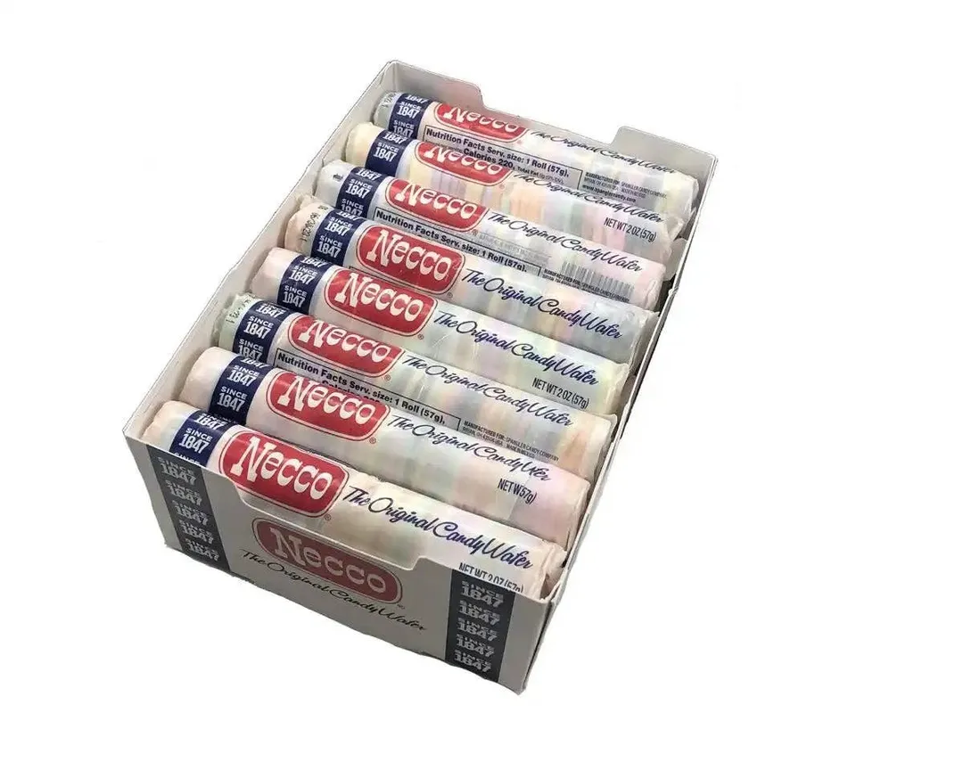 Spangler Necco Wafers Assorted Flavors Roll 2oz - 24ct