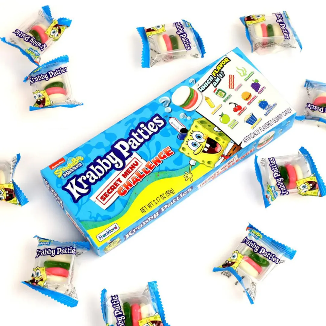 SpongeBob Krabby Patties Secret Menu Challenge 3.17oz - 9ct